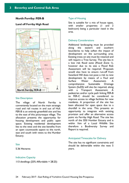 3 Beverley and Central Sub Area