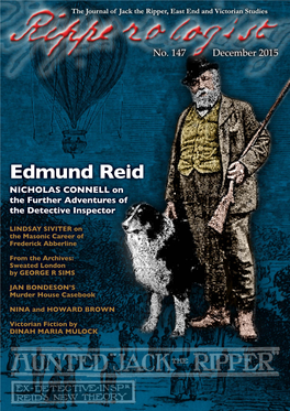 Edmund Reid NICHOLAS CONNELL on the Further Adventures of the Detective Inspector