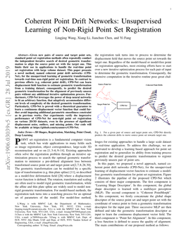 Unsupervised Learning of Non-Rigid Point Set Registration Lingjing Wang, Xiang Li, Jianchun Chen, and Yi Fang