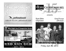 Yellowback Ryan Stiles Greg Proops 1-800-YB-YELLOW / Yellowbook.Com Chip Esten Jeff Davis