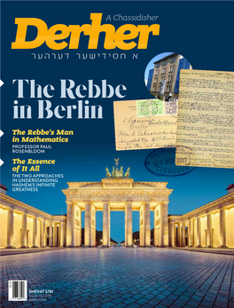 The Rebbe in Berlin