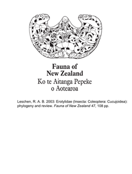 Fauna of New Zealand, Website Copy, Www