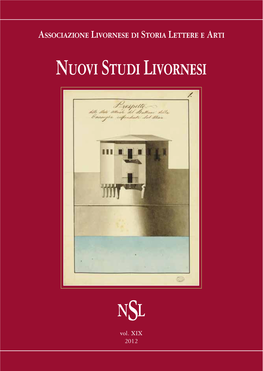 Nuovi Studi Livornesi Nuovi Studi Livornesi Nuovi