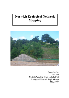Norwich Ecological Network Report 2007