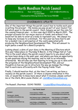 Chairman's Update