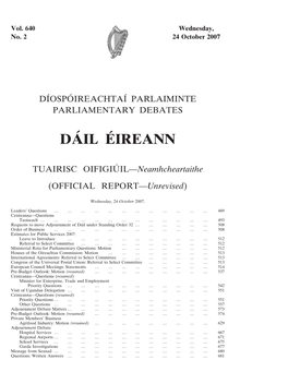 Da´Il E´Ireann