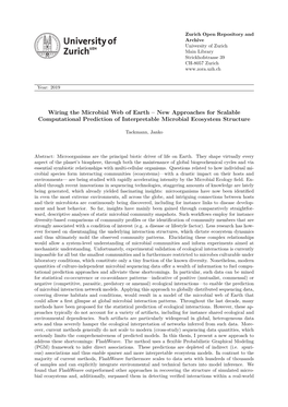 Wiring the Microbial Web of Earth – New Approaches for Scalable Computational Prediction of Interpretable Microbial Ecosystem Structure