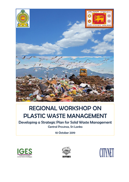 Regional Workshop on Plastic Waste Management