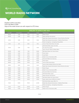 World Radio Network