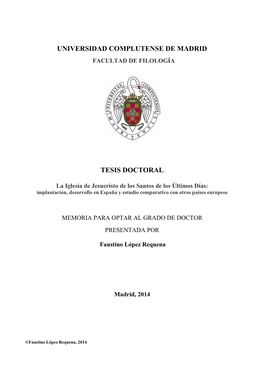 Tesis Doctoral