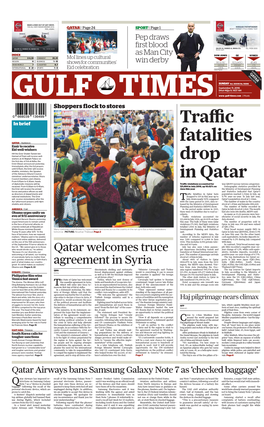 Traffic Fatalities Drop in Qatar