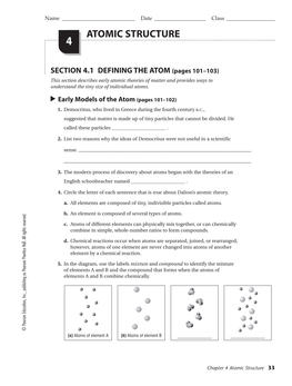 Atomic Structure 4