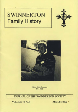 SWINNERTON · Family History