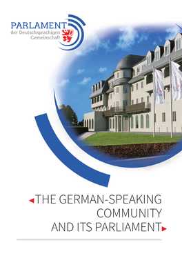 The German-Speaking Community and Its Parliament Impressum
