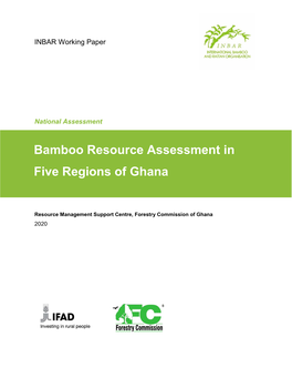 Bamboo Resource Assessment in Five Regions of Ghana