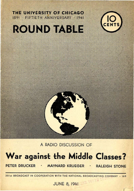 War Against the Middle Classes?