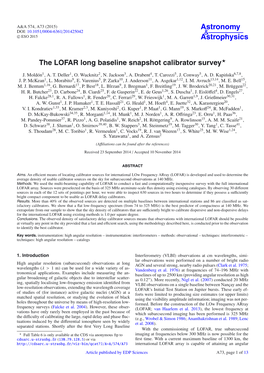 The LOFAR Long Baseline Snapshot Calibrator Survey⋆