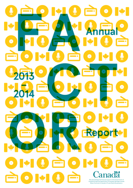 Orreport Annual 2013 – 2014