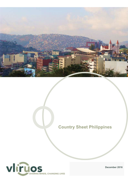 Country Sheet Philippines