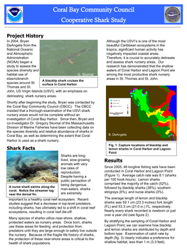 Coral Bay Community Council Cooperative Shark Study