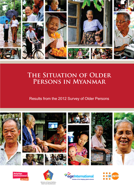 The Situation of Older Persons in Myanmar