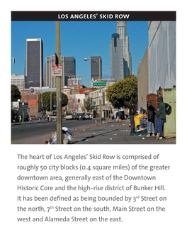 Skid Row's Population