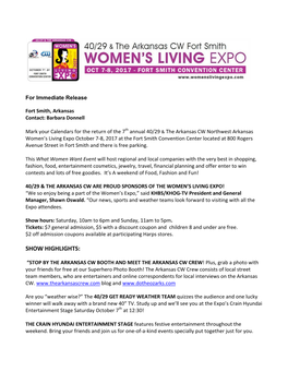 Expo Press Release