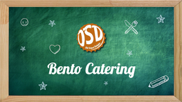 Bento Catering