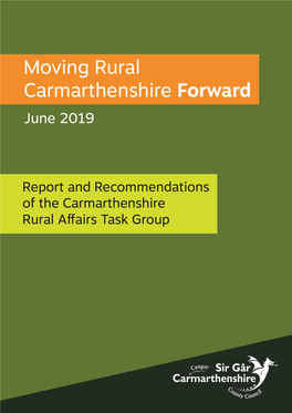 Moving Rural Carmarthenshire Forward