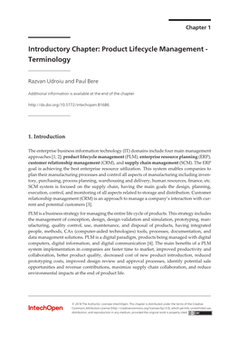 Product Lifecycle Management (PLM), Enterprise Resource Planning (ERP), Customer Relationship Management (CRM), and Supply Chain Management (SCM)