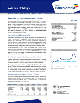 Avianca Holdings