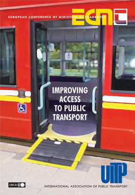 Improving Access to Public Transport