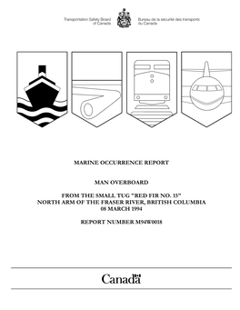 Marine Investigation Report M94W0018