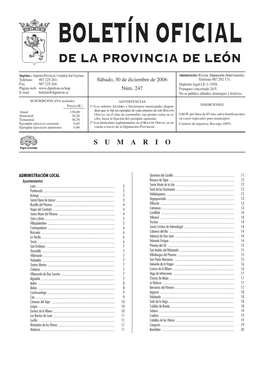 De La Provincia De León