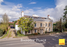 Baddow Place 41 Church Street, Great Baddow Baddow Place