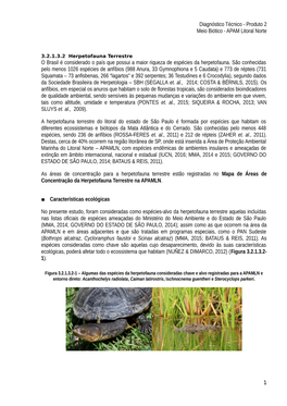 3.2.1.3.2 Herpetofauna Terrestre O Brasil É Considerado O País Que Possui a Maior Riqueza De Espécies Da Herpetofauna