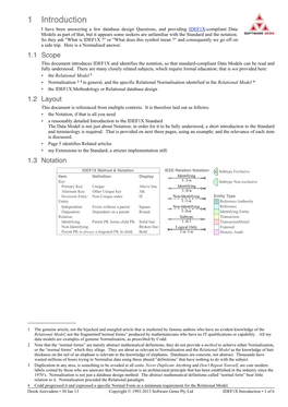 IDEF1X Notation