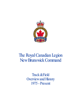 The Royal Canadian Legion New Brunswick Command