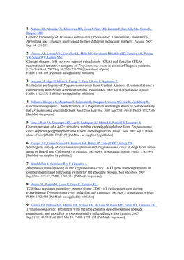 Genetic Variability of Triatoma Rubrovaria (Reduviidae: Triatominae) from Brazil, Argentina and Uruguay As Revealed by Two Different Molecular Markers