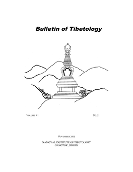 Bulletin of Tibetology