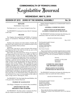 Legislative Journal