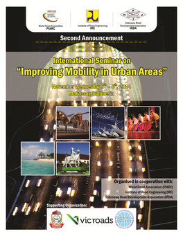 International Seminar: “Improved Mobility in Urban Areas” Which Is Held in Makassar