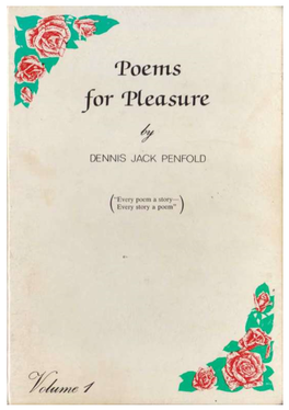 Poems for Pleasure