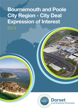 Bournemouth and Poole City Region - City Deal Expression of Interest 2013 Section a Summary Information