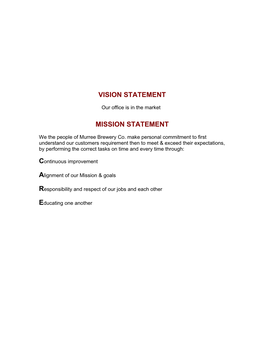 Mission Statement