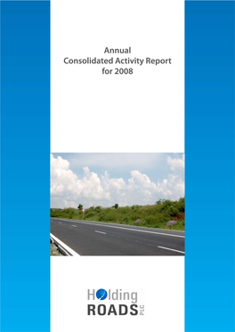 Consolidated Activity Report 1