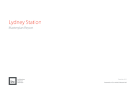 Lydney Station Masterplan Report