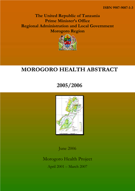 Morogoro Health Abstract 2005/2006