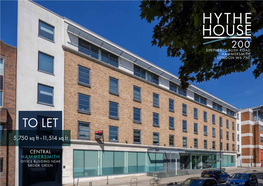 Hythe House 200 Shepherds Bush Road Hammersmith London W6 7Nl