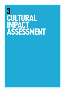 Cultural Impact Assessment